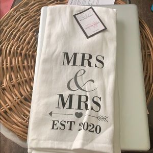 Set of two kitchen kitchen towels